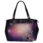 purple xl - Oversize Office Handbag (2 Sides)