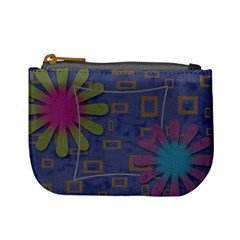 Flower Power mini coin purse