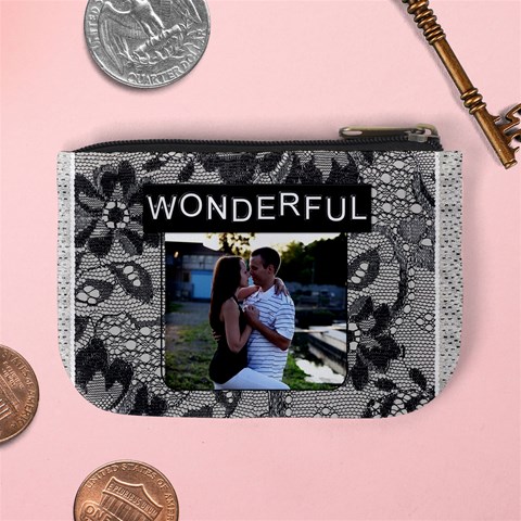 Special & Wonderful Mini Coin Purse By Lil Back