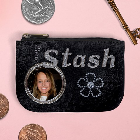 My Stash Mini Coin Purse By Lil Front