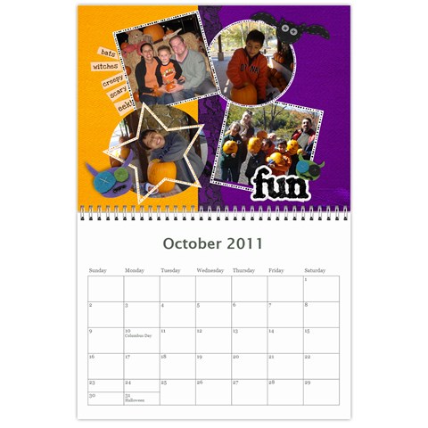 Betancourt 2011 Calendar By Karen Betancourt Oct 2011