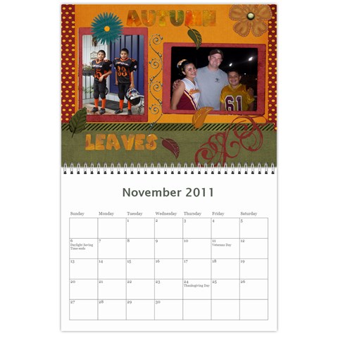 Betancourt 2011 Calendar By Karen Betancourt Nov 2011