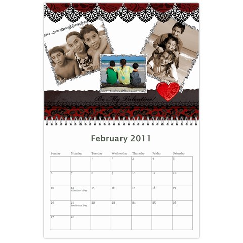 Betancourt 2011 Calendar By Karen Betancourt Feb 2011