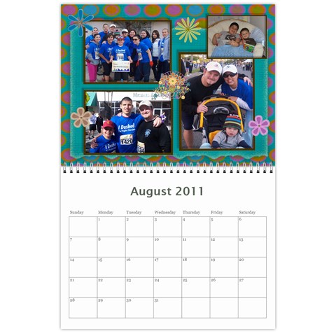 Betancourt 2011 Calendar By Karen Betancourt Aug 2011