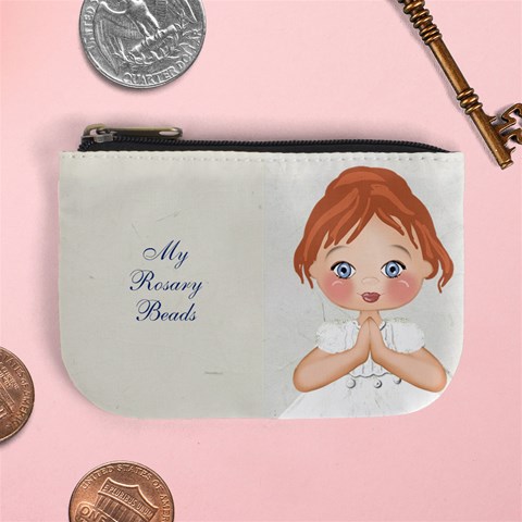 Rosary Beads Bag Red Hair By Lillyskite Front