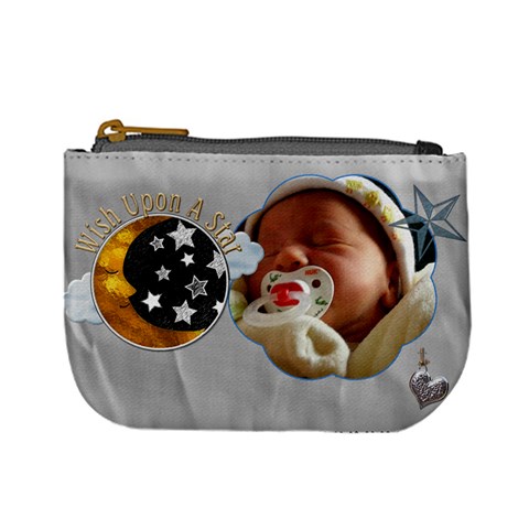 Wish Upon A Star Mini Coin Purse By Lil Front