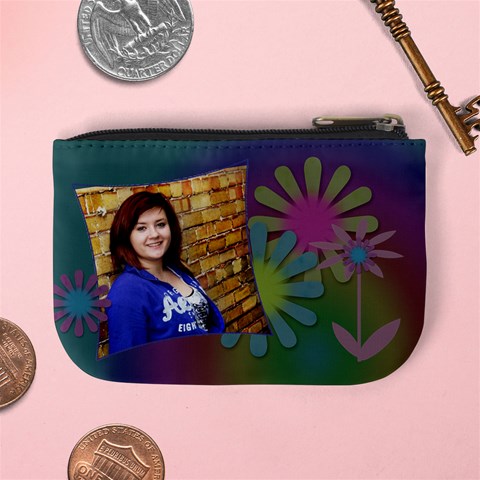 Flower Coin Purse By Amanda Bunn Back