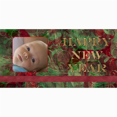 New Year 4x8 Card 1 By Joan T 8 x4  Photo Card - 1