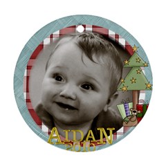 Aidan ordament  10 - Ornament (Round)