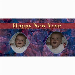 New Year 4x8 Card 5 - 4  x 8  Photo Cards