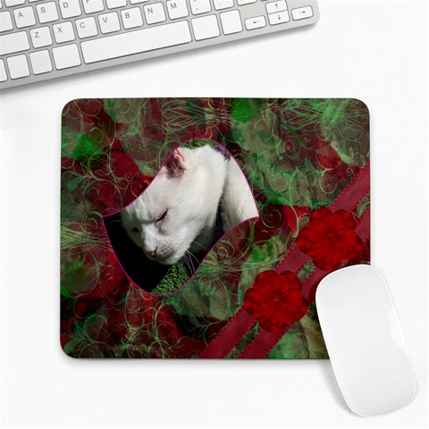 New Year Mouse Mat 1 By Joan T 9.25 x7.75  Mousepad - 1