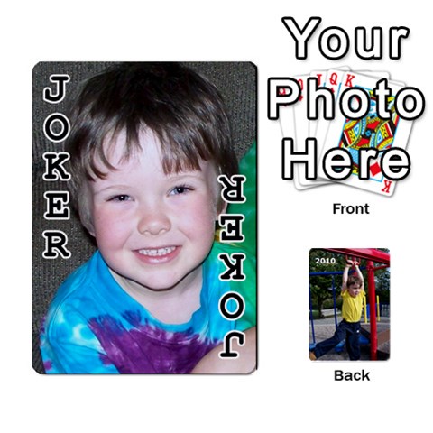 54 Playing Cards 2010 Final By Darleen Fagan Front - Joker1