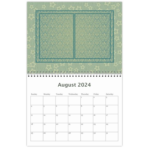 2024 Summer Breeze 12 Month Calendar By Klh Aug 2024