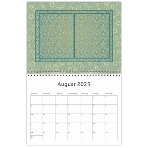 2024 Summer Breeze 12 Month Calendar By Klh Aug 2024