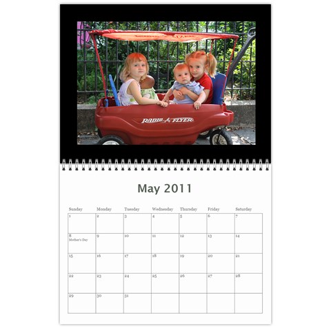 Calendar Nonni By Vittoria May 2011