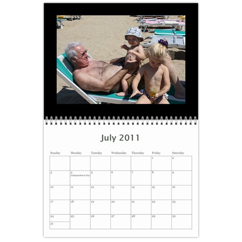 Calendar Nonni By Vittoria Jul 2011