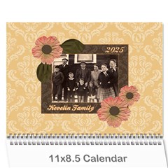 Heritage 12 Month Calendar - Wall Calendar 11  x 8.5  (12-Months)