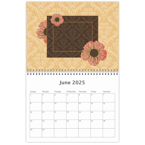 Heritage 12 Month Calendar By Klh Jun 2025