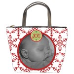 Joy Snowflake Bucket Bag