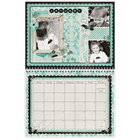 2011 Calendar By Amber Belt Jan 2011