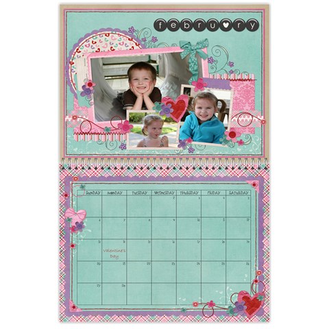 2011 Calendar By Amber Belt Feb 2011