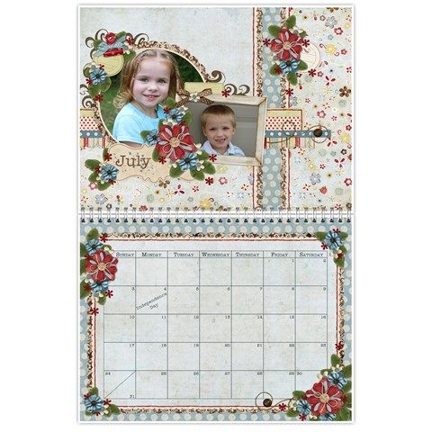 2011 Calendar By Amber Belt Jul 2011