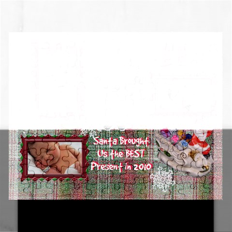 Santa Brought Us The Best Present In 2010 Jigsaw Puzzle By Ellan Front