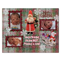 Santa Brought Us The Best Present In 2010 Jigsaw Puzzle