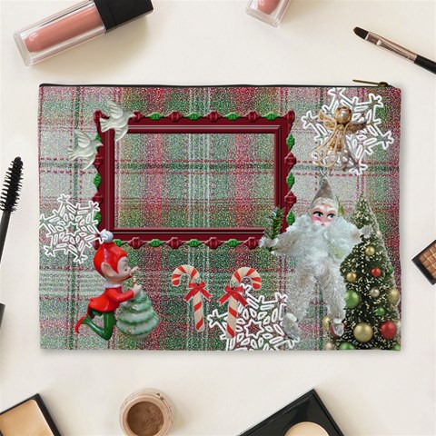 Santa Brought Us The Best Present In 2010 Cosmetic Case By Ellan Back