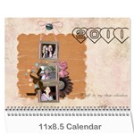 2011 GIFT TO CHIA-HUA - Wall Calendar 11  x 8.5  (12-Months)
