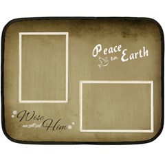 Christmas Peace Mini Fleece Blanket  - Fleece Blanket (Mini)