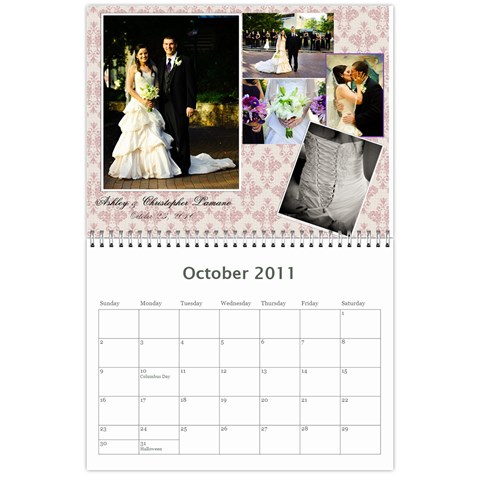 2011 Family Calendar By Peggy Reed Oct 2011