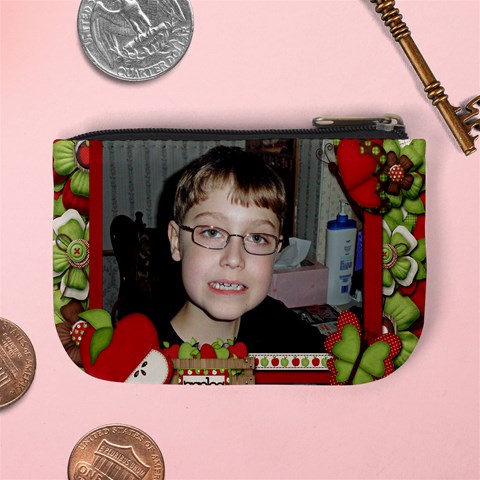 Applelicious Coin Purse By Linda Back