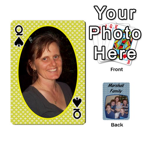 Queen Cards Completed By Dianne Marshall Front - SpadeQ