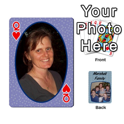 Queen Cards Completed By Dianne Marshall Front - HeartQ