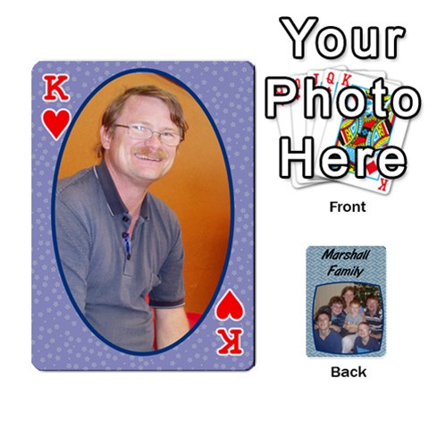 King Cards Completed By Dianne Marshall Front - HeartK