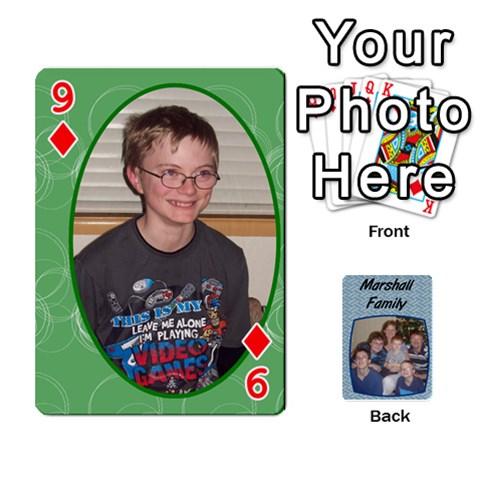 Cards Completed By Dianne Marshall Front - Diamond9