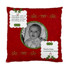 Red Santa Cushion Case (2 sided) - Standard Cushion Case (Two Sides)