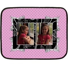 Fancy Little Girl Mini Fleece Blanket - Fleece Blanket (Mini)