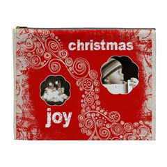 Christmas Joy extra large cosmetics bag - Cosmetic Bag (XL)