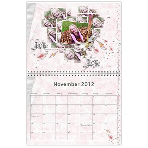 2012 Calendar By Tonya Regular Nov 2012
