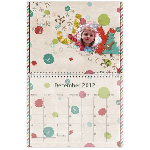 2012 Calendar By Tonya Regular Dec 2012