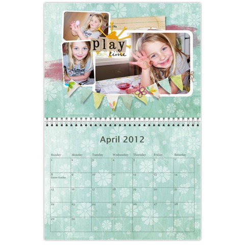 2012 Calendar By Tonya Regular Apr 2012