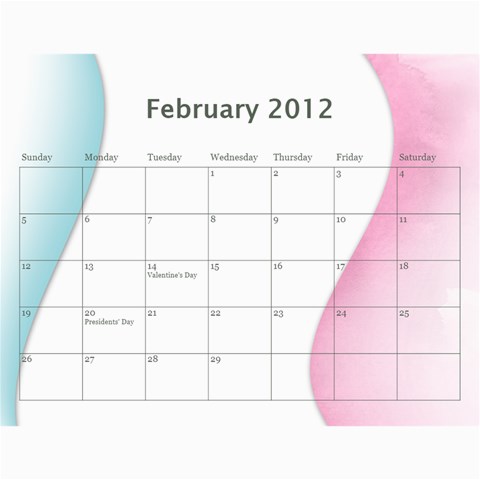 2012 Calendar By Tonya Regular Apr 2012