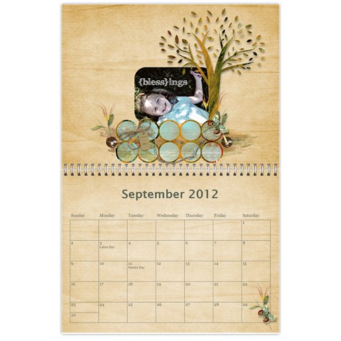 2012 Calendar By Tonya Regular Sep 2012