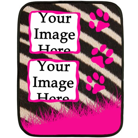 Zebra 35 x27  Blanket Front