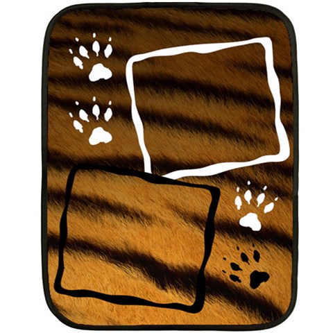Tiger 35 x27  Blanket Front
