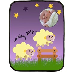 Counting sheep - BLANKET - Two Sides Fleece Blanket (Mini)