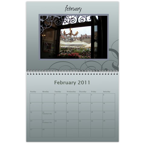 Calendar By Helen Carr Feb 2011