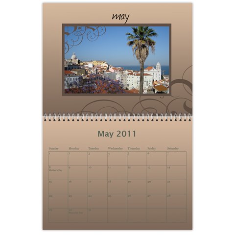 Calendar By Helen Carr May 2011